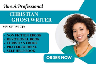 ghostwrite christian ebook non fiction self help daily devotional prayer journal