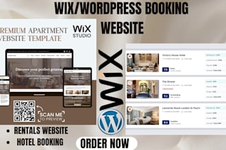 design hotel booking wordpress website redesign wix car rental property website