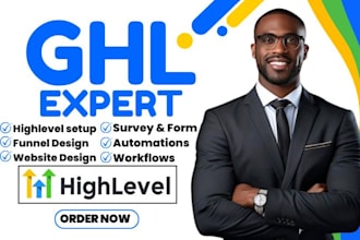be your gohighlevel expert for go high level website sales funnel ghl automation