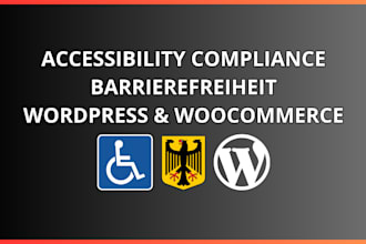fix accessibility compliance for wordpress