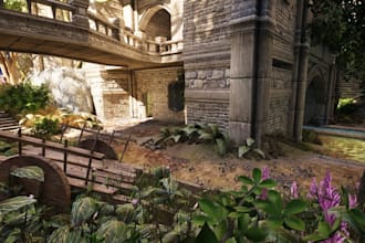 create a  fortnite map in unreal engine for fortnite uefn, 1v1 verse