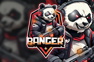 design awesome mascot logo for your esports, or game avatar