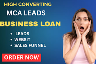 generate mca leads, business loan leads