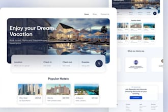 build design redesign squarespace wix event hotel propriety tour booking website