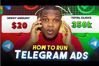 run active forex telegram ads get 10m trader, memecoin promotion, sellout on dex