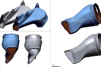 do reverse engineering and cad modeling from scan data