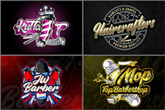 design barber, barbershop and hair salon website
