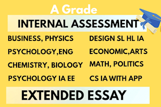 check and write ib extended essay,internal assessment,hl sl, ia ee