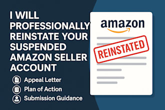 do amazon account reinstatement appeal letter section 3 amazon reinstatement