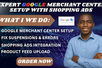setup google merchant center shopping ads campaign fix gmc suspension and errors