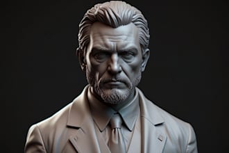 do 3d sculpting 3d figure 3d action figure 3d character modeling stl 3d printing