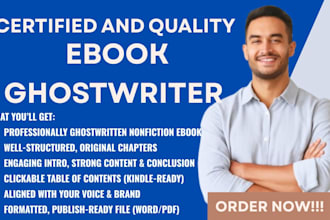 be your fiction ebook ghostwriter nonfiction ebook writer ghost book writer