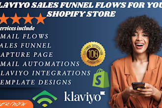 set up advanced klaviyo email marketing flows and automation for your business