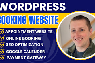 do wordpress booking acuity website, online website, appointment website