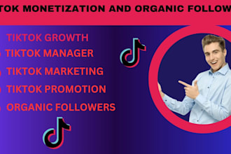 do organic tiktok video promotion for fast monetization, tiktok ads