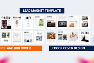 pdf desig ebook lead magnet canva presentation amazon books banner ad book cover