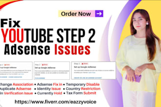 fix and do monetization issues, reused content issues, adsense problem