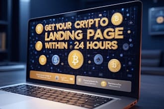 create a landing page for your memecoin