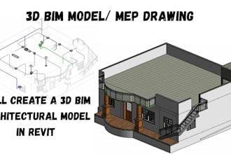 create 3d architectural bim model using revit, point cloud