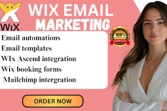 do wix email automation,wix ascend booking forms,mailchimp SMTP integration