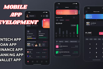 develop fintech app payment app money transfer app wallet app neobank app