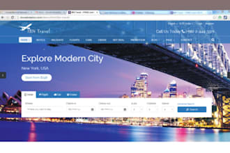 build tourism website tourism wordpress website travel website booking website