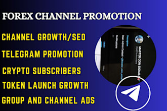 grow forex channel promotion, token launch dex, defi, ico, sol, memecoin
