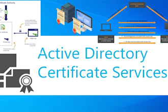 implement pki, adcs, SSL, tls certificate solutions