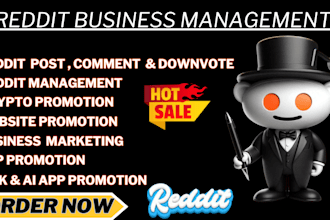 make reddit post comment for ecommerce crypto ai app business website link