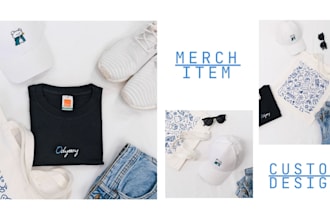 design t shirt, tote bag and merchandise design