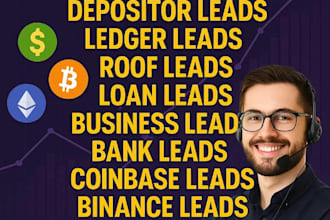 extract forex lead, crypto lead, investor, ledger lead, coinbase lead, bank lead