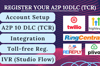 twilio setup, a2p 10dlc, tcr, gohighlevel setup, clixlo, dialpad, signalwire,SMS