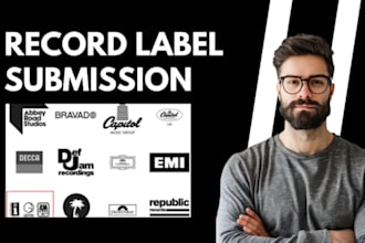 do record label submission to top active 900 record labels to get signed