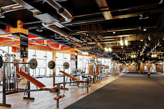 redesign 3d gym interior design,workout,fitness center,2d,3d floor plan,exterior