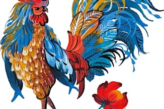 design an nft artwork in a ukrainian folk style
