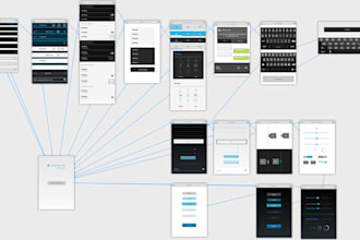 do convert your figma UX UI design to mobile app using flutter, app prototypes