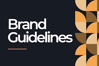 design a professional brand style guide