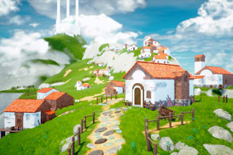design 3d game environment unreal engine unity concept game design level design