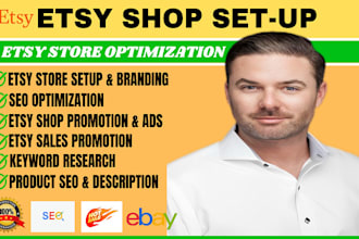 setup etsy shop etsy product listing etsy optimization seo to boost etsy sales