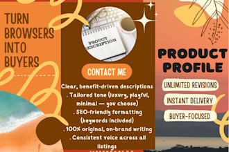 craft product descriptions that turn browsers into buyers
