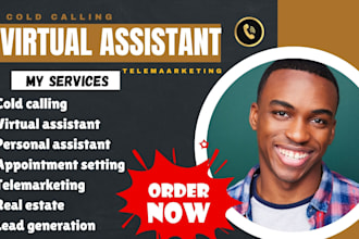 do cold calling personal virtual assistant appointment setting telemarketing