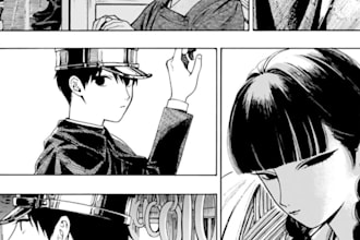 draw quality comic pages in manga style in various style or nsfw comic