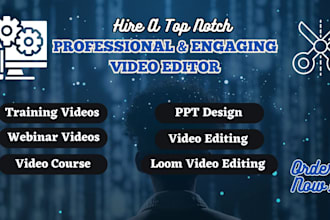 create elearning course video production, video course creation, training course
