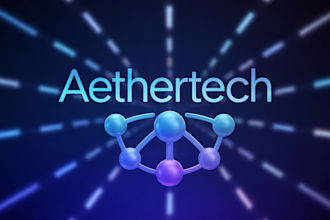 design tech, crypto web, saas, website, ai and app icon logo with free favicon