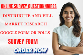distribute 1000 responses to fill online survey, google form and polls