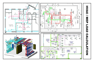 do hvac load calculation using hap and duct design using revit