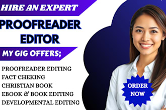 proofread fact check your christian book and ebook