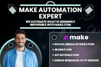 setup make com automation, make com, made com, vapi ai caller, n8n expert