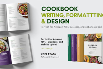 be your cookbook writer recipe book formatting, cookbook design food recipes