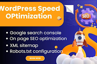 speed up wordpress website, core web vitals ,page speed optimization